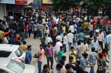 Jai Lava Kusa Movie Hungama at RTC X Roads